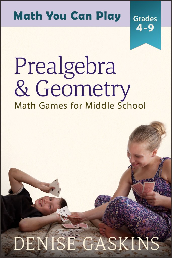 Prealgebra and Geometry Games book by Denise Gaskins